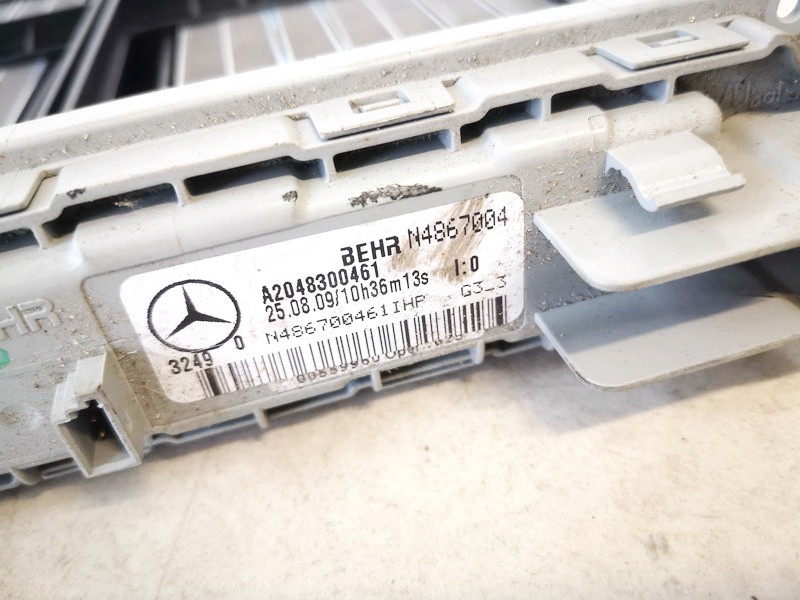 a2048300461 used Electric Auxiliary Heater Element Unit MercedesBenz CCLASS 2009 EIS01545416