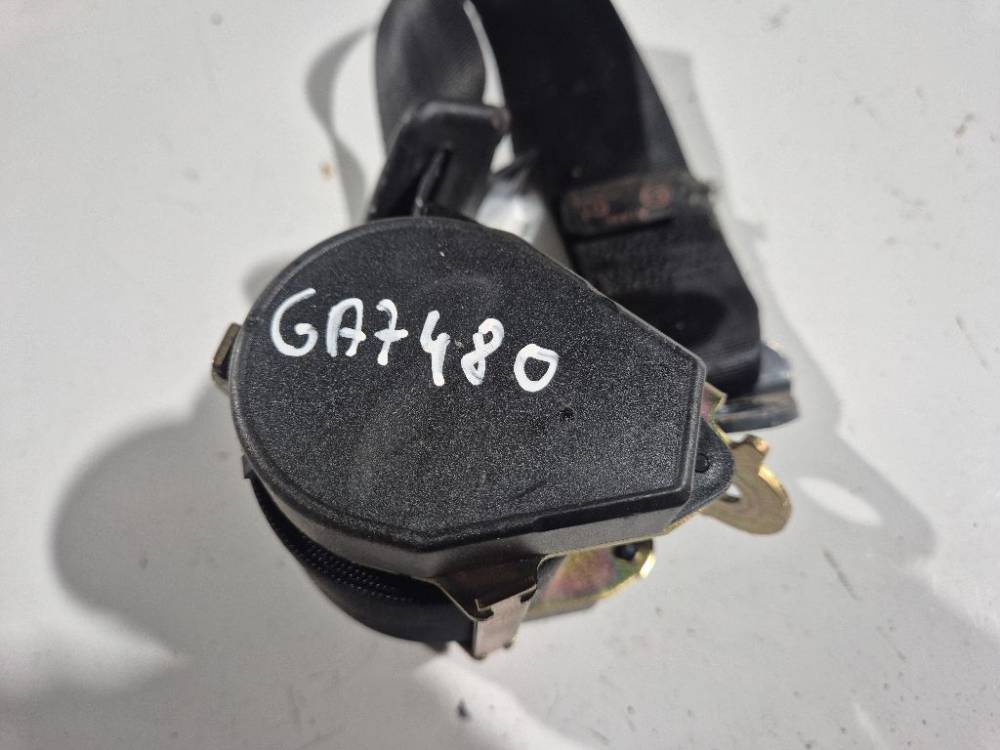 Peugeot 307 2002 Seat belt - REAR RIGHT