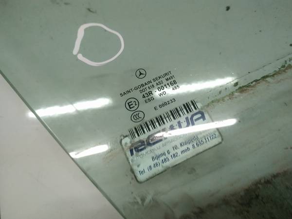 AS2 Mercedes-Benz CLS-CLASS 2004 Seitenscheibe Fenster Seiten Scheibe Vorne Rechts - Thumbnail 2