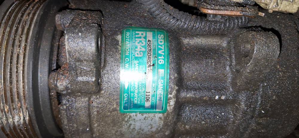 SD7V16 Citroen Xsara 1998 AC AIR Compressor Pump - Thumbnail 4