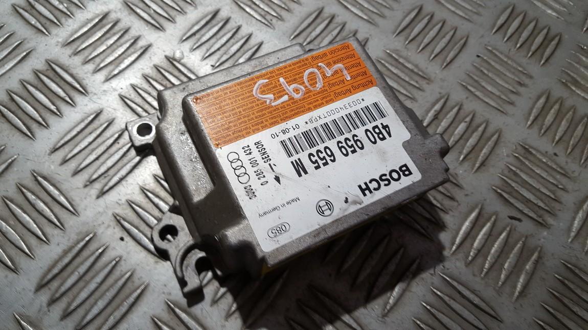 4B0959655M Audi A6 2001 Airbag crash sensors module
