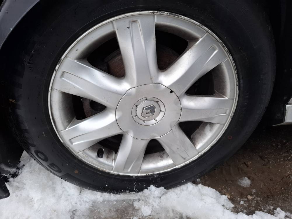 215/60R16 Renault Laguna 2008 Wheels kit R16 - Thumbnail 2