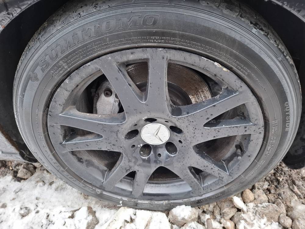 245/45R17 Mercedes-Benz CLS-CLASS 2005 Komplet Kół Zimowych R17 - Thumbnail 4