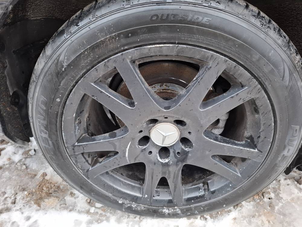 245/45R17 Mercedes-Benz CLS-CLASS 2005 Komplet Kół Zimowych R17 - Thumbnail 2