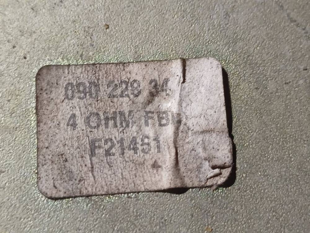 09022834 Opel Astra 2002 Speaker (audio) - Thumbnail 3