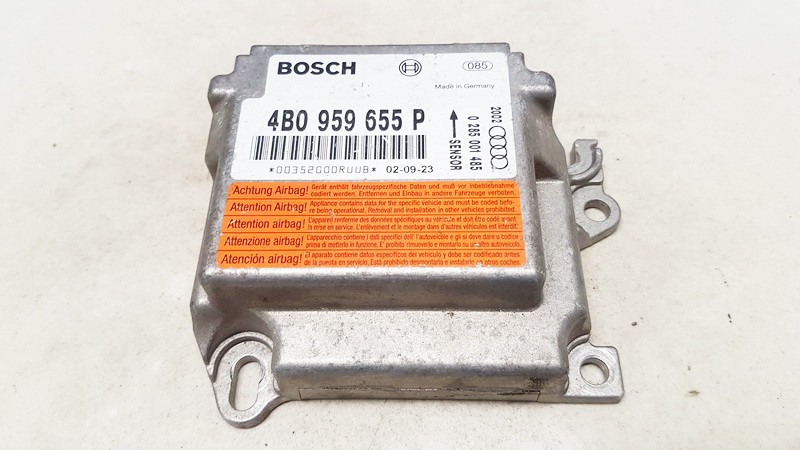4B0959655P Audi A6 2000 Airbag crash sensors module