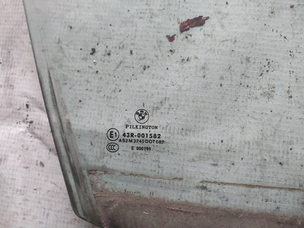 AS2 BMW 3-Series 2002 Door-Drop Glass - FRONT RIGHT - Thumbnail 2