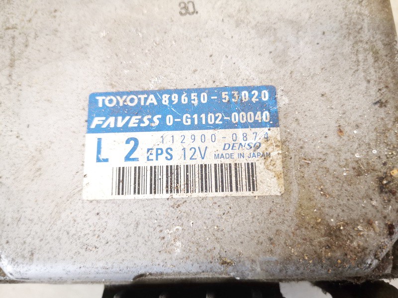 8965053020 Lexus IS - CLASS 2006 Direction Assistée Module de contrôle - Thumbnail 2