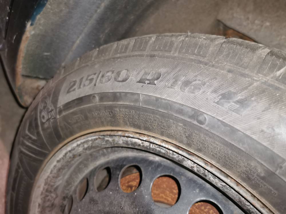 5X108 Ford S-Max 2008 Juego de ruedas de hojalata R16 - Thumbnail 5