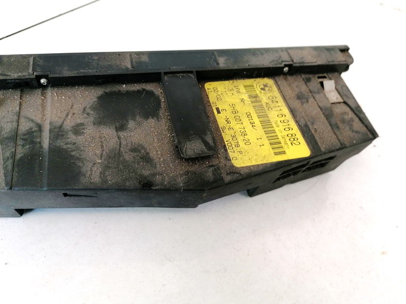 64116916882 BMW 3-Series 2001 Climate Control Panel (heater control switches) - Thumbnail 2