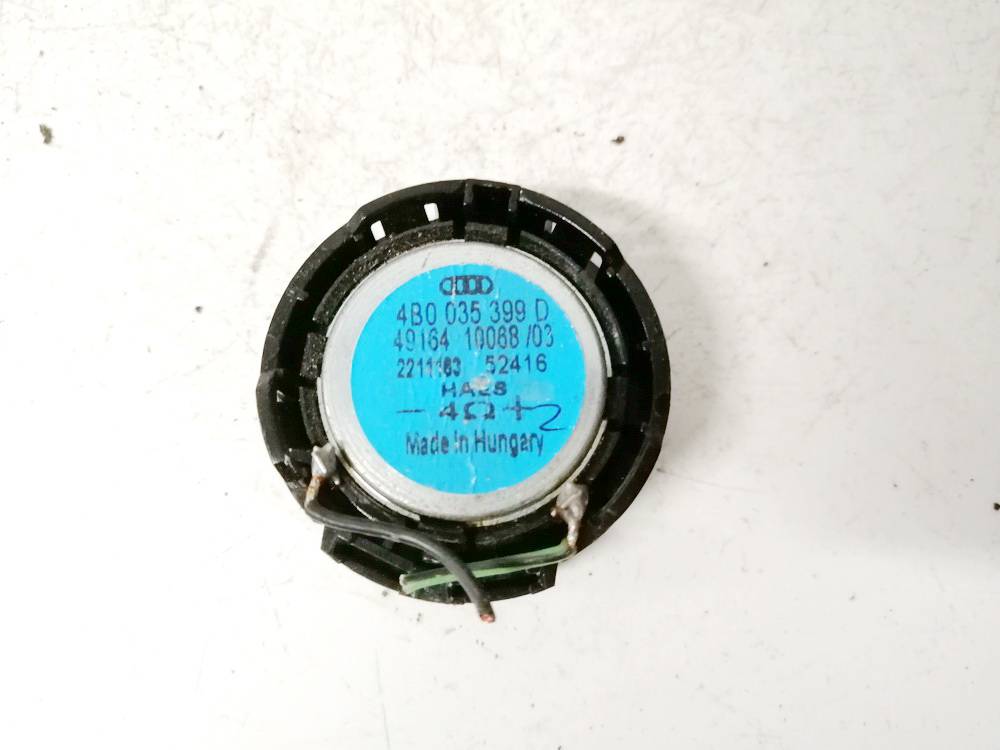 4B0035399D Audi A6 2003 Speaker (audio) - Thumbnail 3