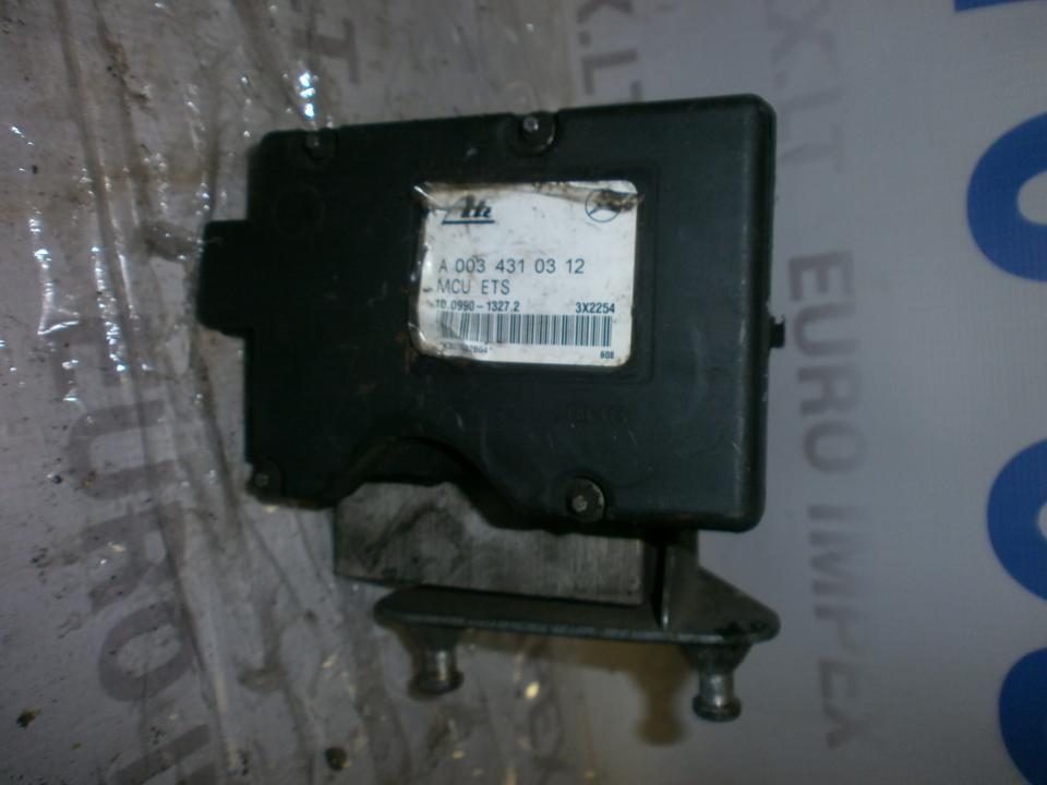 A0034310312 Mercedes-Benz CLK-CLASS 2000 ABS Unit (ABS Brake Pump)