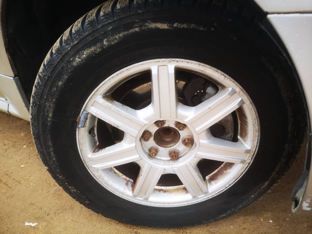 6X115 Cadillac SRX 2004 Komplet Kół Zimowych R17