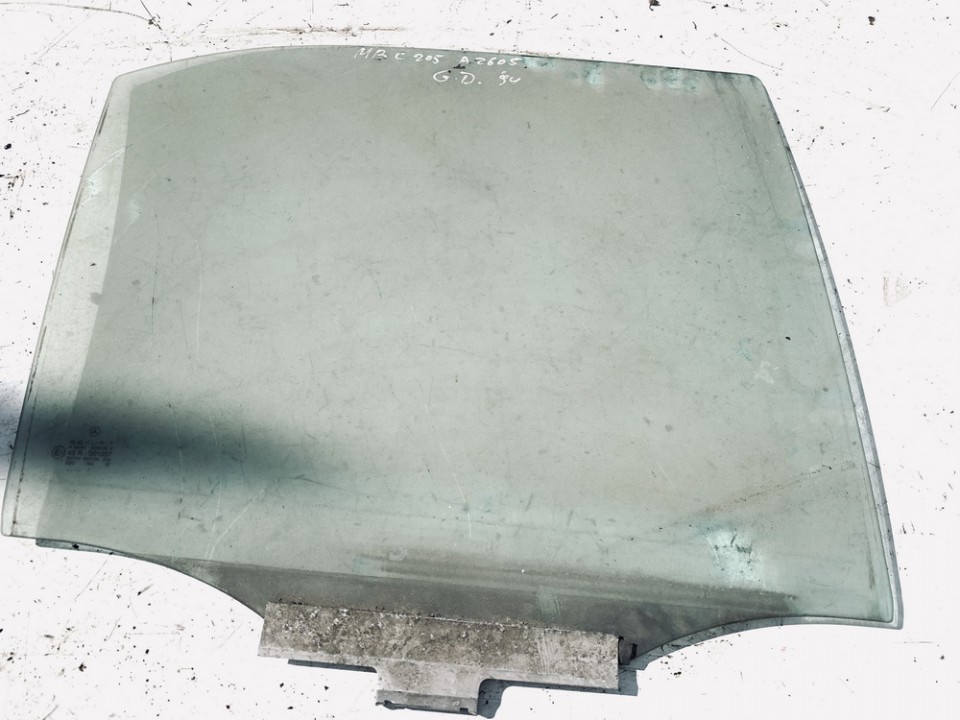 Mercedes-Benz C-CLASS 1995 Door-Drop Glass - REAR RIGHT