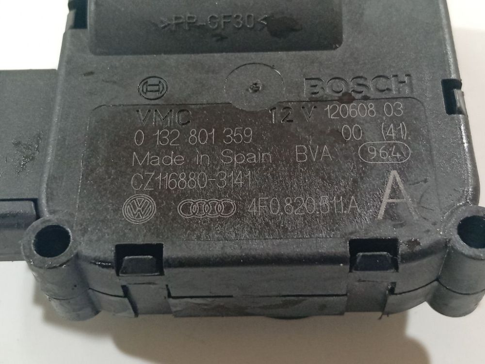 0132801359 Audi A6 2008 Sildītāja vārsta motoriņš - Thumbnail 4