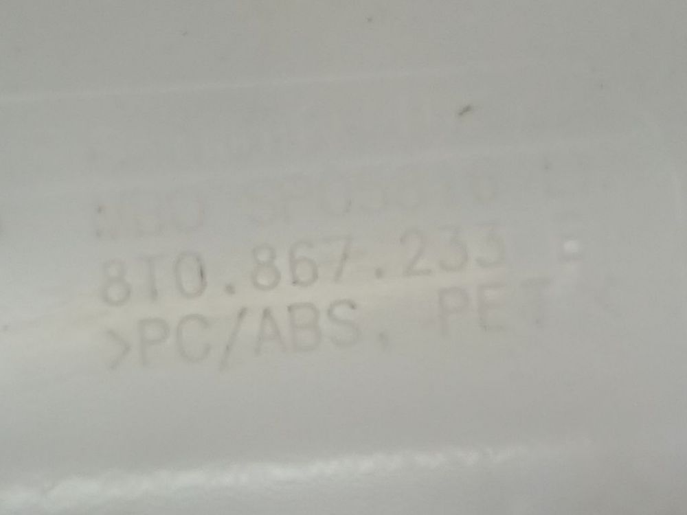 8T0867233 Audi A5 2009 Pillar Trim - FRONT LEFT - Thumbnail 4