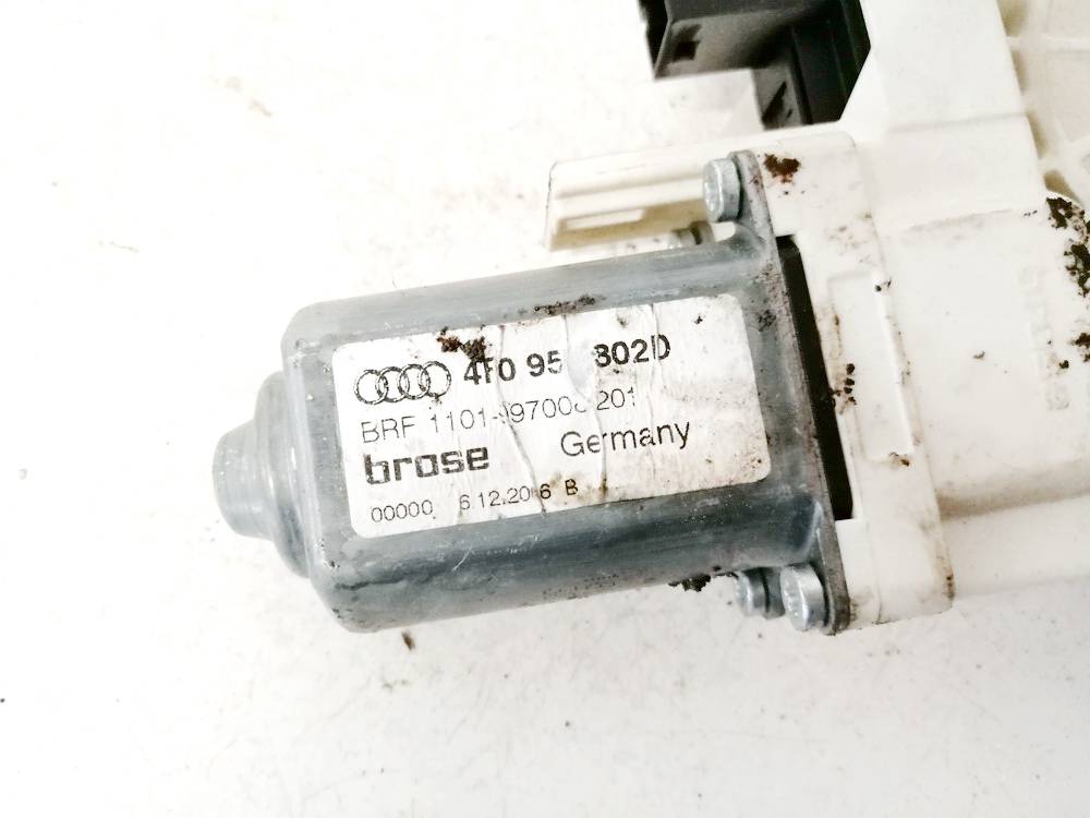 4F0959802D Audi A6 2007 Window Motor - FRONT RIGHT - Thumbnail 3