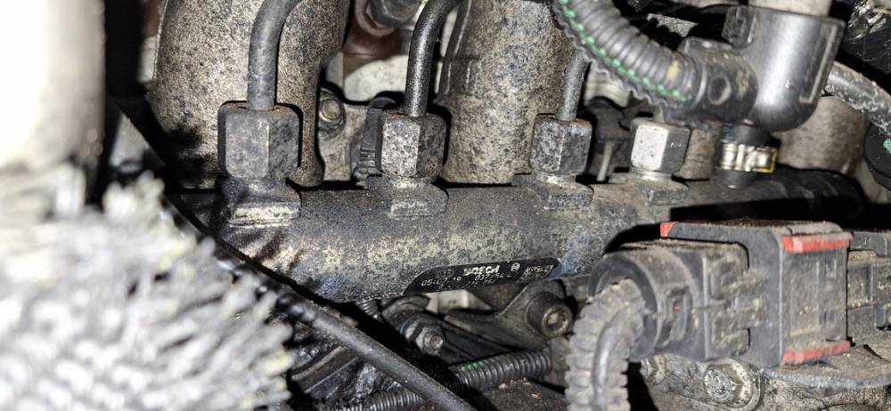 0445214056 Opel Zafira 2005 Fuel injector rail (injectors)(Fuel distributor) - Thumbnail 2