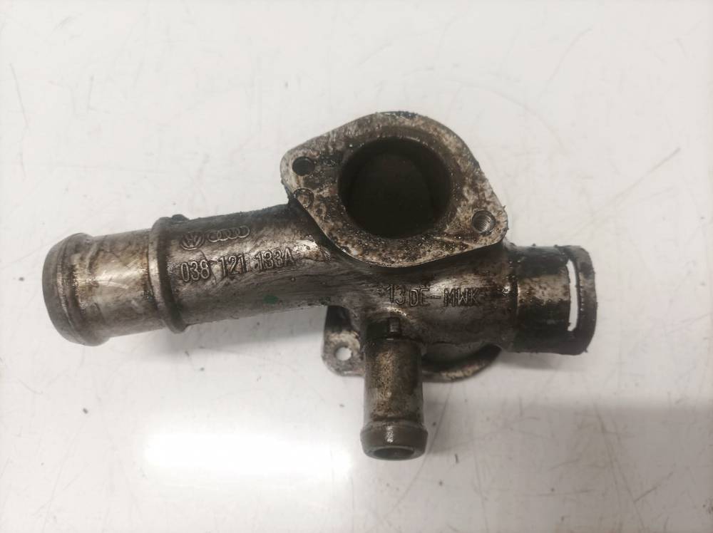 038121133A Volkswagen Passat 2003 Coolant Flange (Engine Coolant Thermostat Housing Cover)