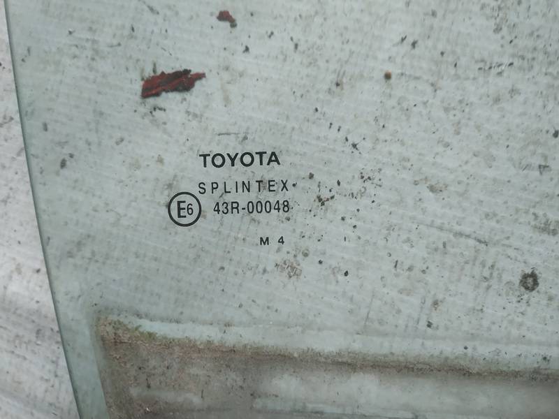 AS2 Toyota Yaris 2005 Szyba drzwi - PRZEDNIE PRAWE - Thumbnail 2