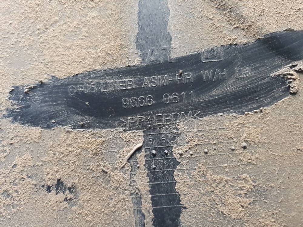 96660611 Opel Antara 2007 Plastic Inner Fender - REAR LEFT - Thumbnail 4