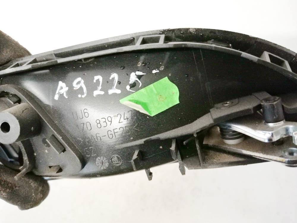 1Z0839247 Skoda Octavia 2007 Door Handle Interior - REAR LEFT - Thumbnail 3