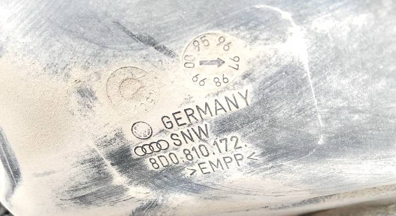 8D0810172 Audi A4 1997 Plastic Inner Fender - REAR RIGHT - Thumbnail 3