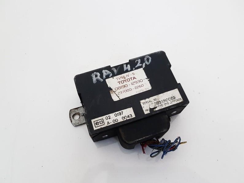 0819012930 Toyota RAV-4 2002 ALARM SENSOR MODULE UNIT