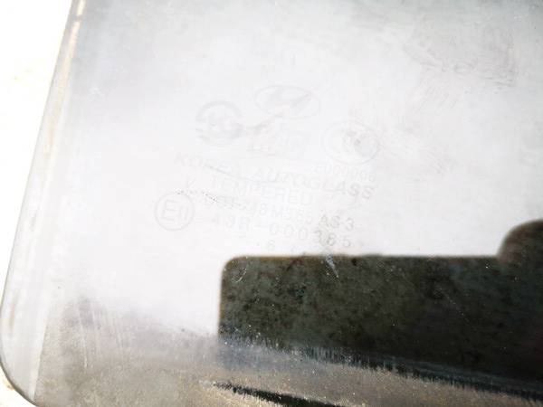 AS3 Hyundai Tucson 2006 Door-Drop Glass - REAR RIGHT - Thumbnail 2