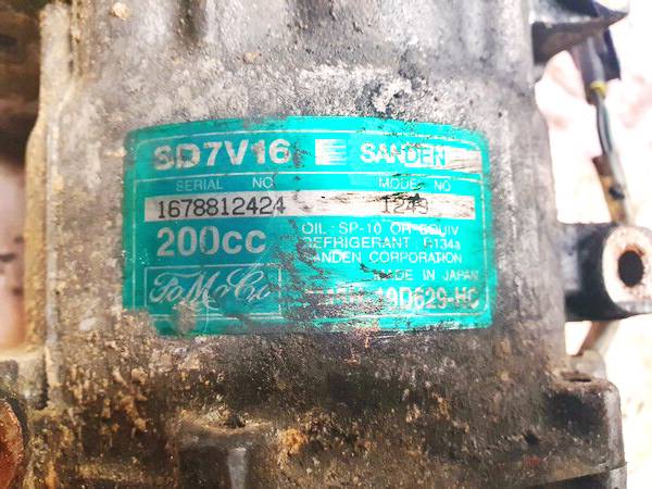 1678812424 Ford Focus 2005 AC AIR Compressor Pump - Thumbnail 3