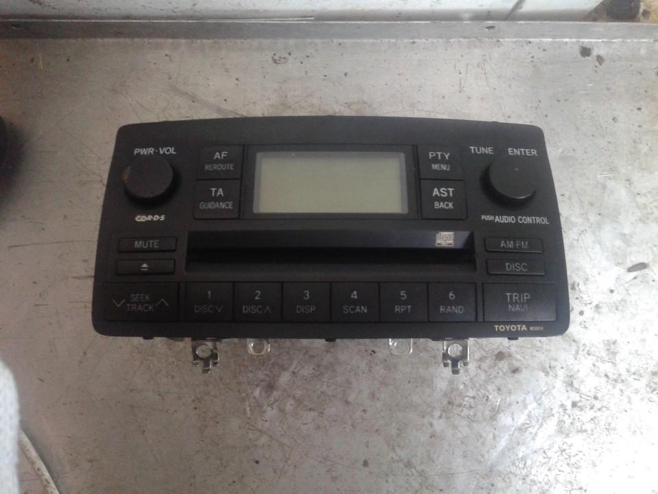 8612002380 Toyota Corolla 2004 Autoradio - Thumbnail 2