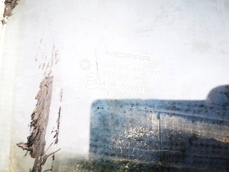 AS2 Dodge Caliber 2007 Door-Drop Glass - REAR RIGHT - Thumbnail 2