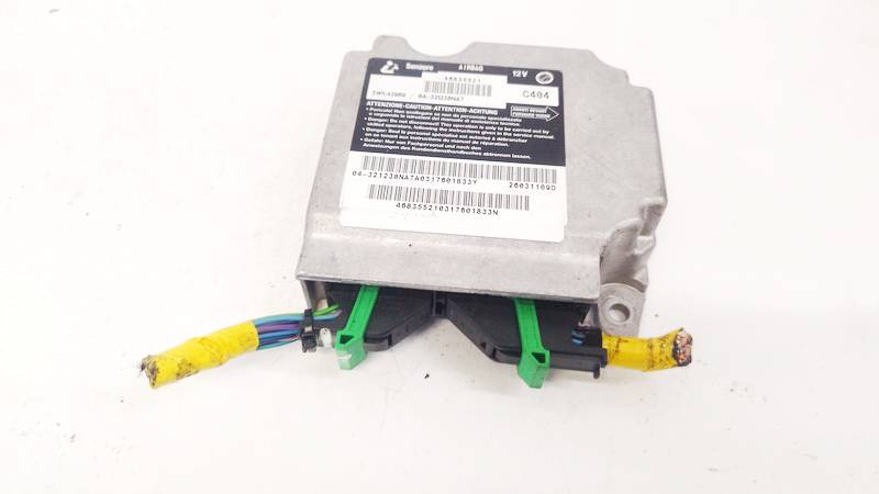 46835521 Fiat Stilo 2002 Komputer SRS airbag – moduł sterujący poduszek powietrznych