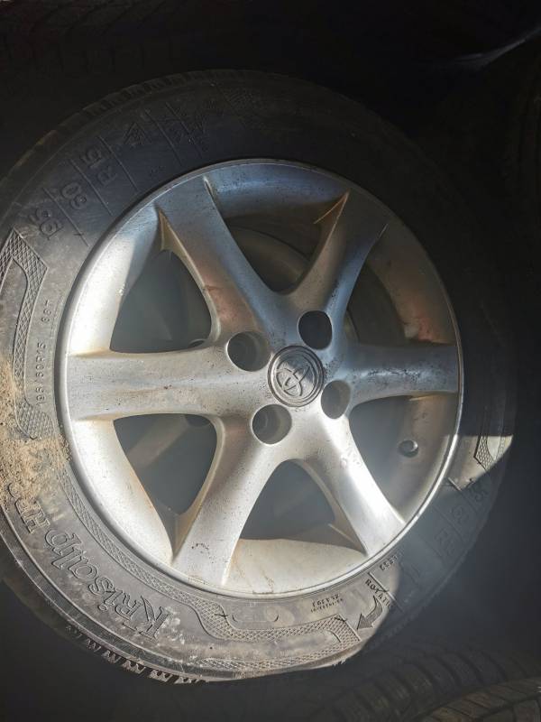 4X100 Toyota Corolla 2004 Komplet Kół Zimowych R15 - Thumbnail 3