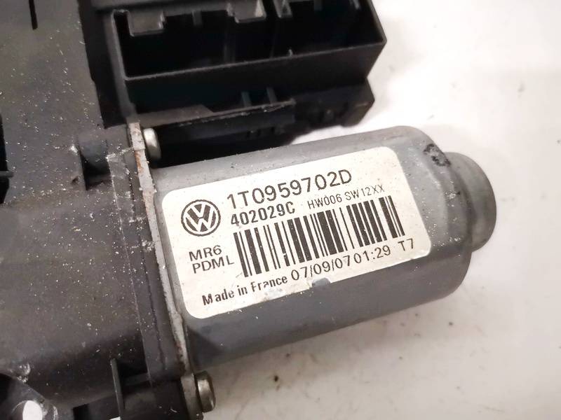 1T0959702D Skoda Octavia 2007 Window Motor - FRONT RIGHT - Thumbnail 3