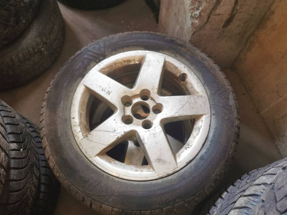 5X100 Audi A3 2000 Komplet Kół Zimowych R15 - Thumbnail 3