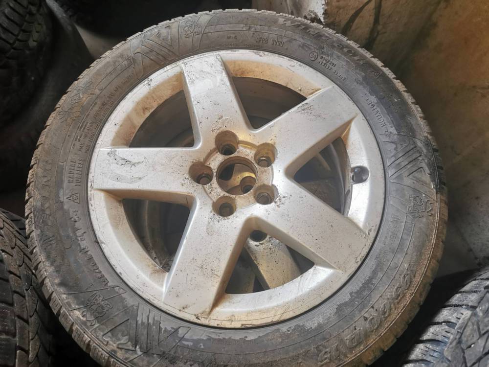 5X100 Audi A3 2000 Komplet Kół Zimowych R15 - Thumbnail 2