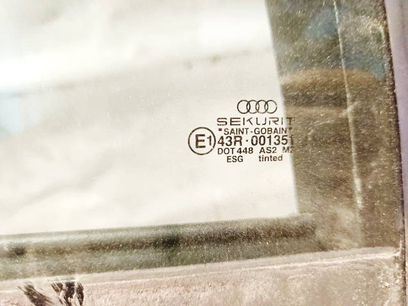 AS2 Audi A3 2001 Door-Drop Glass - REAR RIGHT - Thumbnail 2