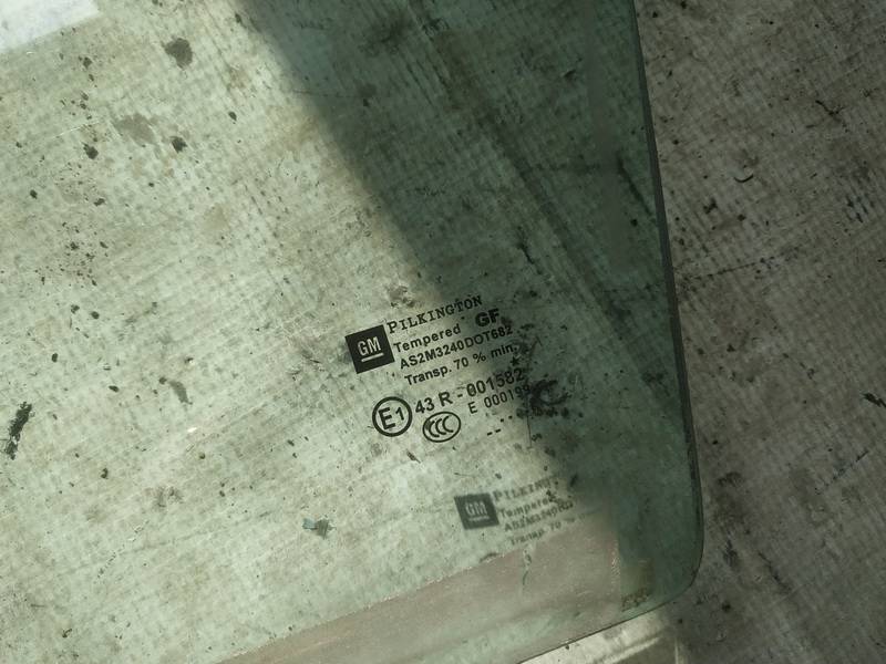 AS2 Opel Astra 2006 Door-Drop Glass - FRONT LEFT - Thumbnail 2