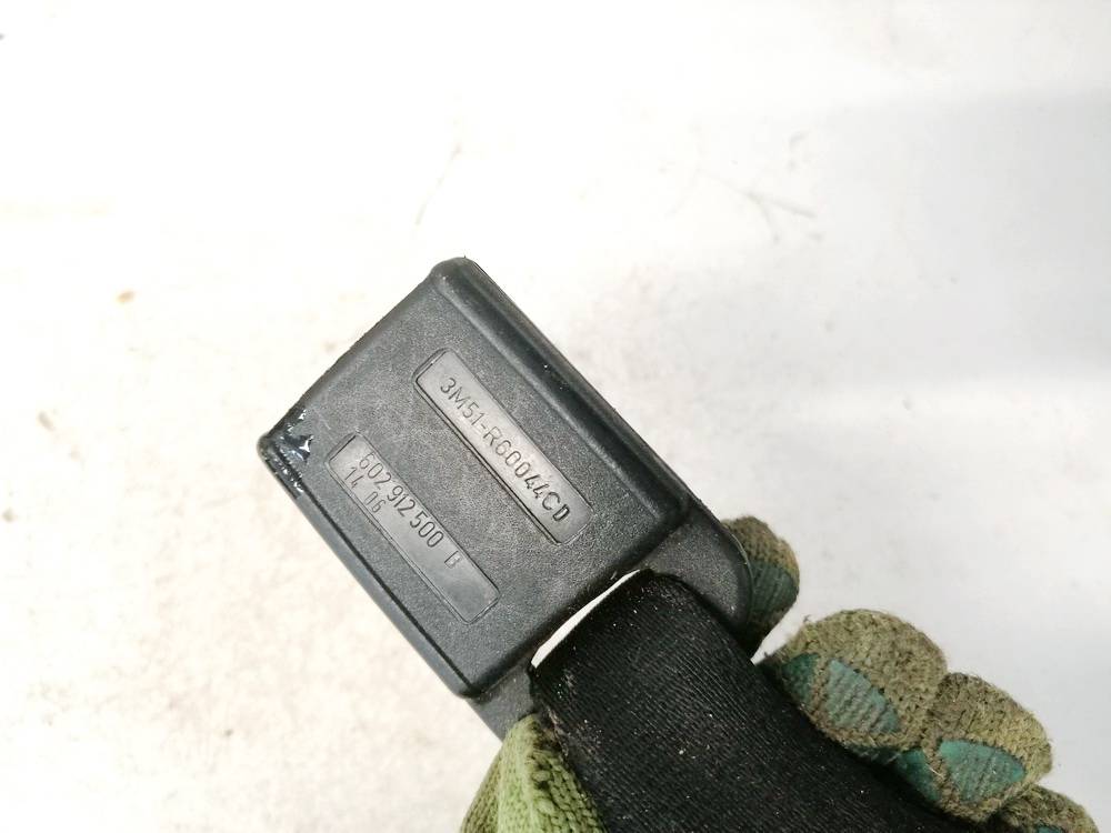 3M51R60044CD Ford C-MAX 2006 Seat belt holder (Seat belt Buckle) -  REAR MIDDLE - Thumbnail 3