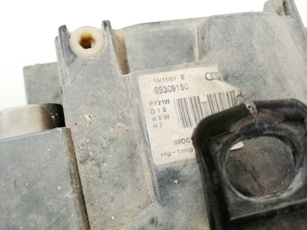 89309150 Audi A4 2003 Headlight - FRONT LEFT - Thumbnail 3