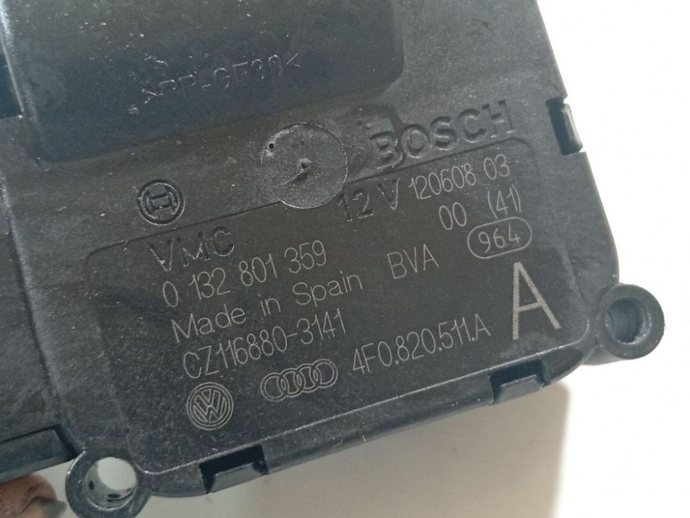 0132801359 Audi A6 2008 Peciuko sklendes varikliukas - Thumbnail 4