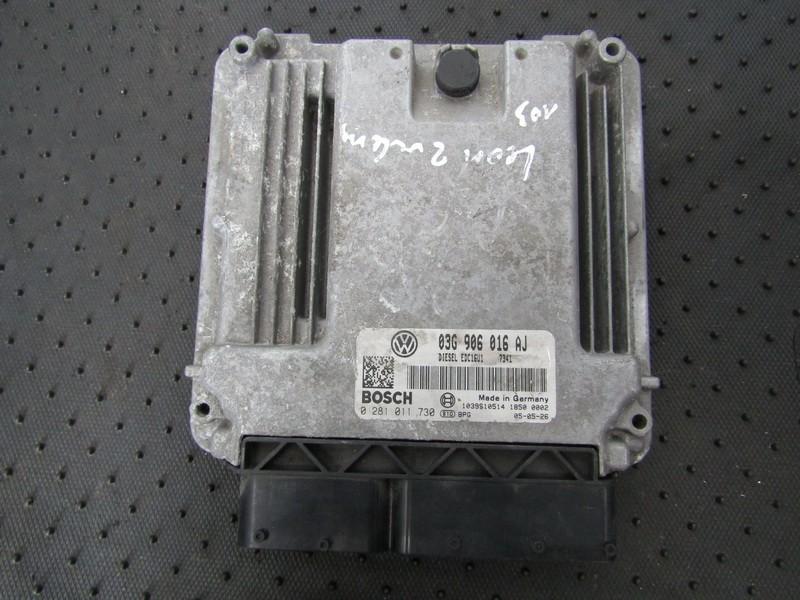 03G906016AJ Seat Leon 2005 Motormanagement, Steuergerät, ECU