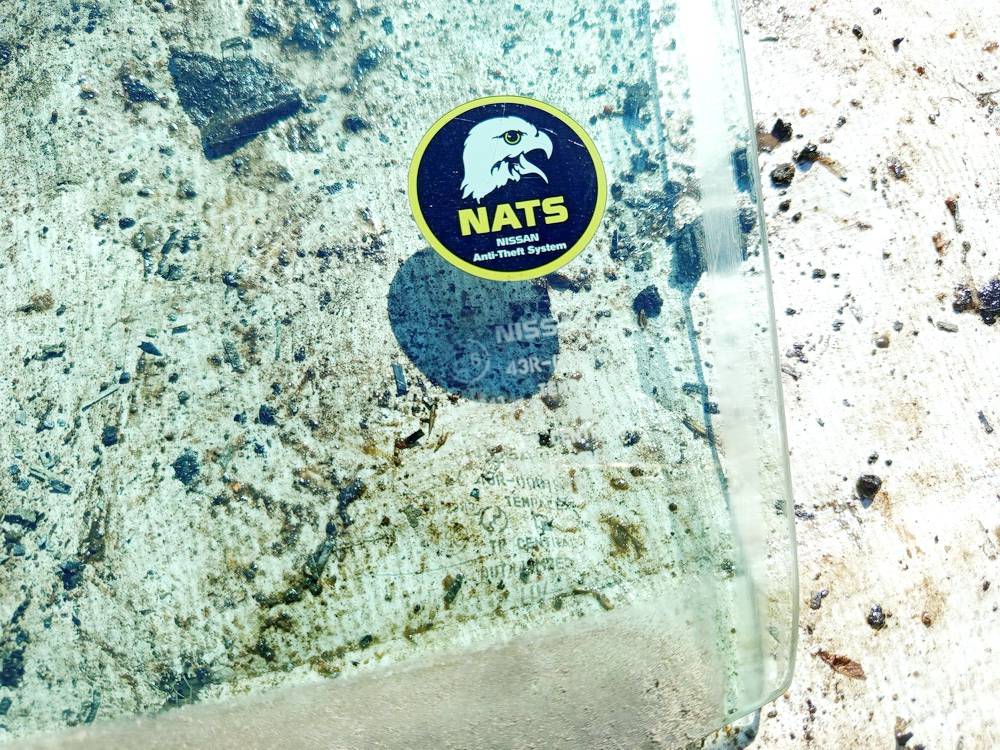 AS2 Nissan X-Trail 2005 Szyba drzwi - PRZEDNIE LEWE - Thumbnail 3