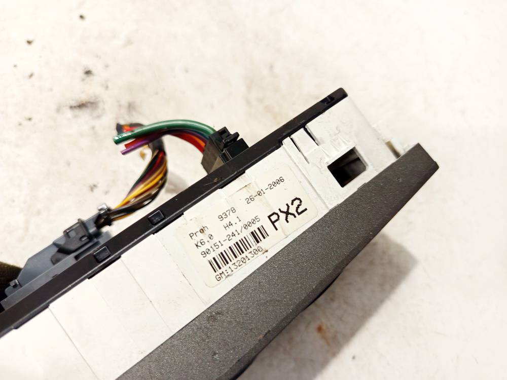 13201300 Opel Astra 2006 Climate Control Panel (heater control switches) - Thumbnail 3