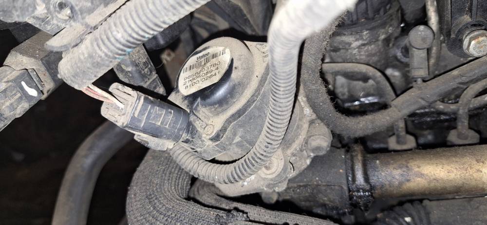 9658203780 Peugeot 207 2008 EGR Valve Exhaust Gas - Thumbnail 2