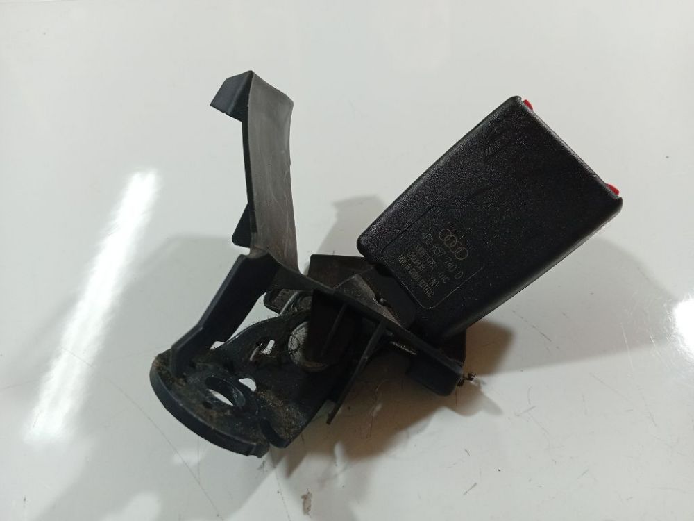 4F0857740D Audi A6 2008 Seat belt holder (Seat belt Buckle) - REAR RIGHT