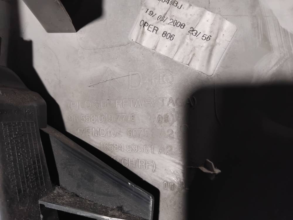 9655804977E Citroen C4 Picasso 2008 Salono apdaila (plastmases) - Thumbnail 3