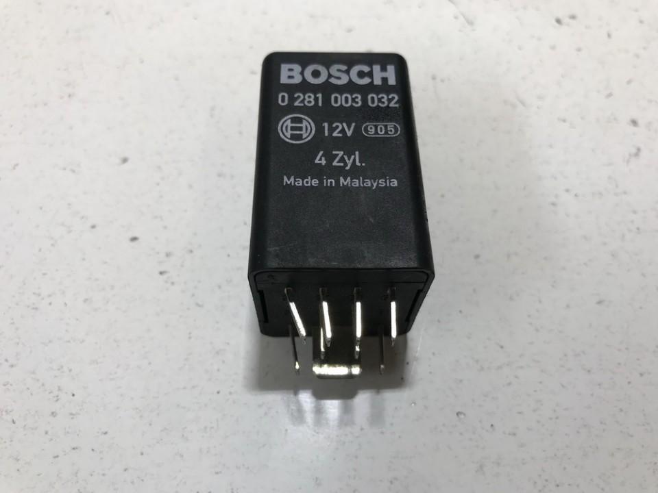 0281003032 905, 457, 038907281b, rb6 Glow plug relay Audi A4 2007 2.0L