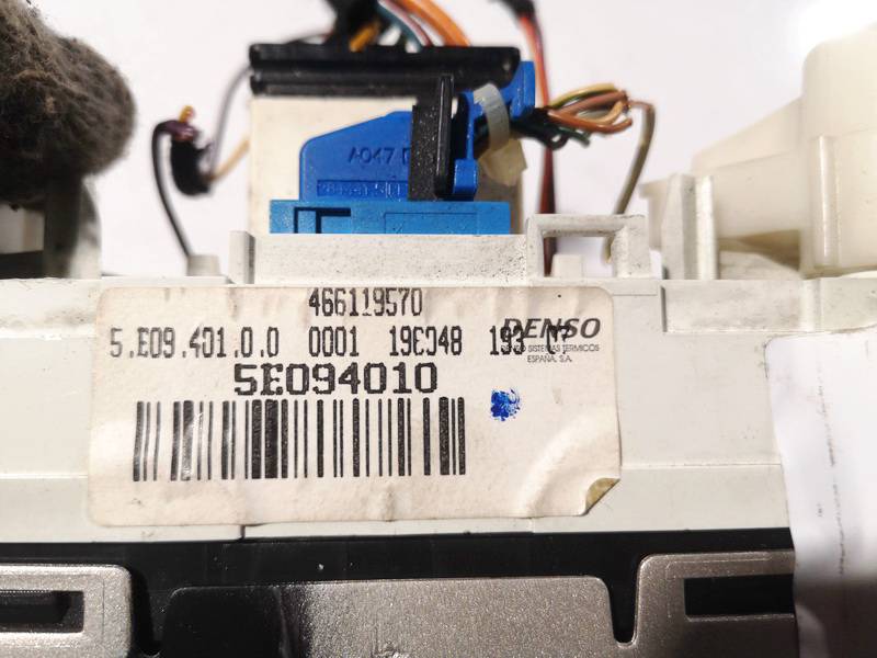 5E094010 Opel Corsa 2007 Climate Control Panel (heater control switches) - Thumbnail 3